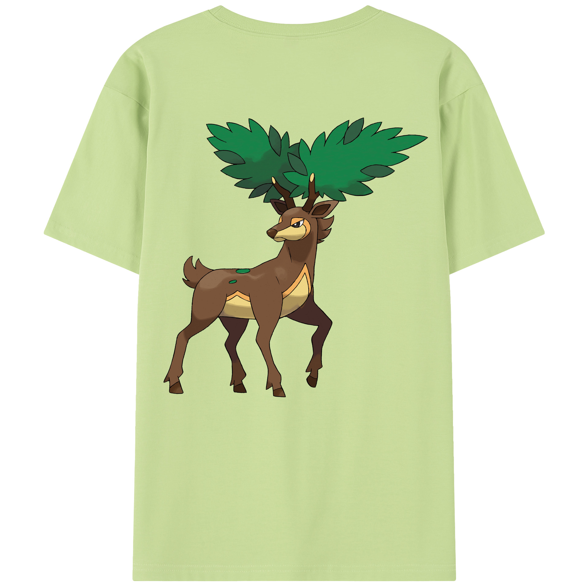 （画像用） ポケットモンスター Pokémon 綿100％半袖Tシャツ（背面プリント）